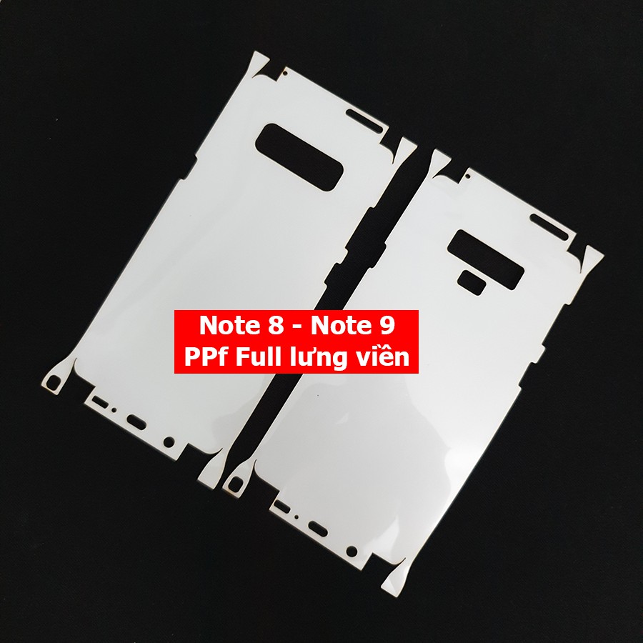 Dán PPF full lưng viền Note 8 Note 9 Note 10 Note 10 Plus