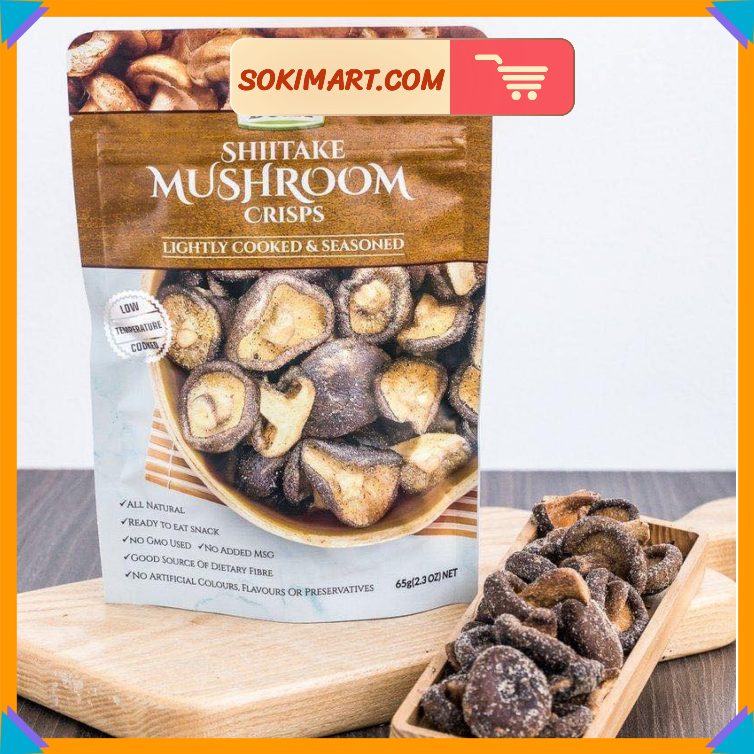 Nấm sấy khô Úc  - 65g