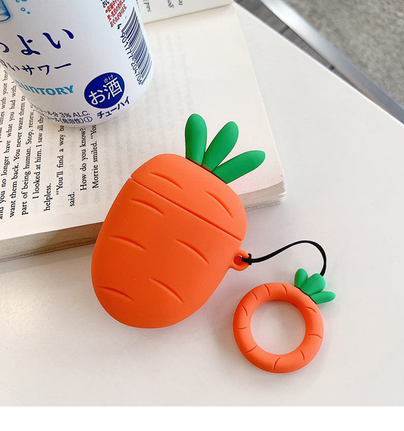 🌟Case AirPods🌟 Vỏ Bọc Tai Nghe AirPods 1/2/Pro hình Cà Rốt, Xương Rồng Siêu Cute - Mario Shop