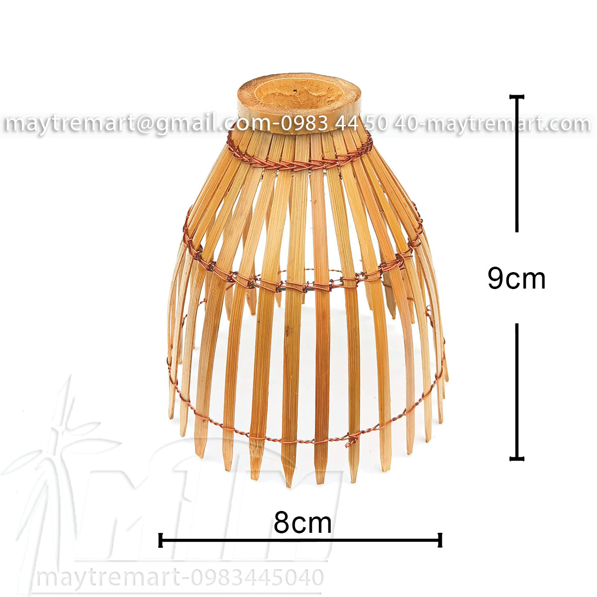 Giỏ tre nơm tre nhí / Phụ kiện trang trí