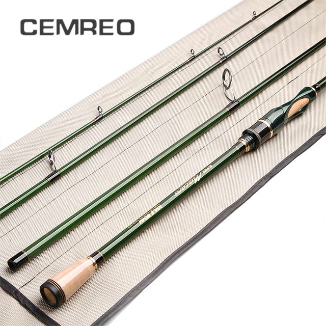 Cần Câu Lure 4 Khúc Cemreo Super Macans ngọn 2li ..  (cam kết đổi trả trong 2 tuần đầu)