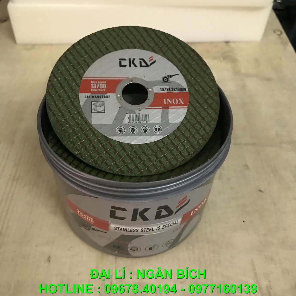 (Bán Lẻ) 1 lưỡi đá cắt inox, cắt sắt CKD hàng đẹp