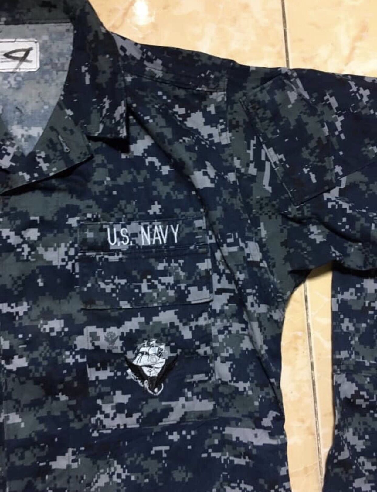 ÁO NAVY USA - ÁO HẢI QUÂN MỸ - (50-58kg)