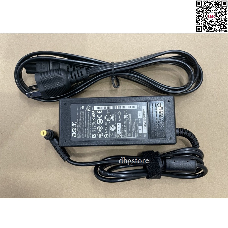 Laptop charger for acer aspire 4732 4332 emachines d725, d525, gateway 4405c, nv4000 65w