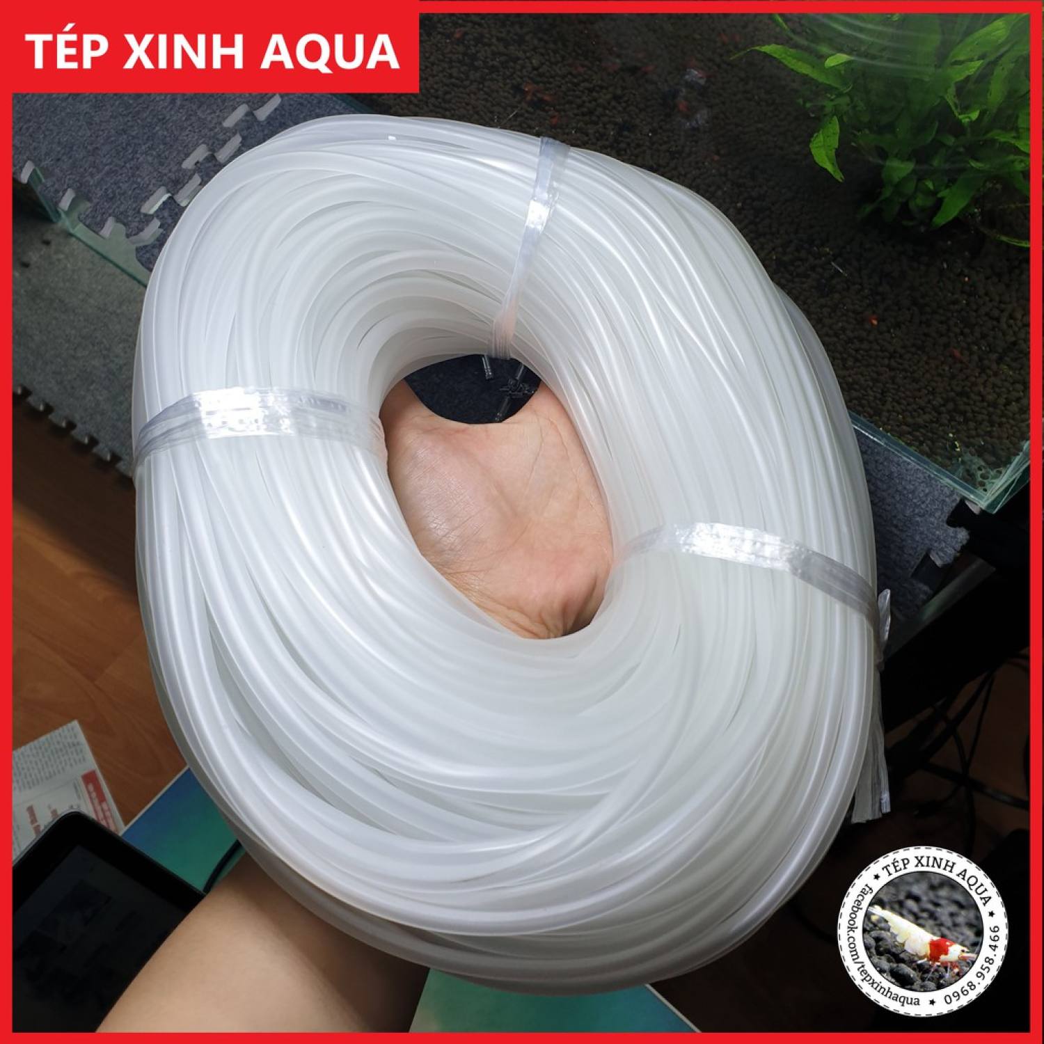 Ống dây sủi oxi cho bể tép, bể cá cảnh (bán theo mét)