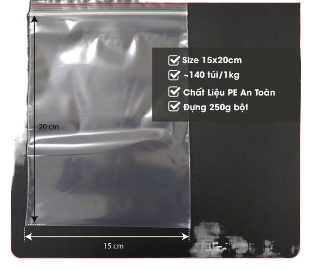 tiện▬  1kg túi zip chỉ đỏ