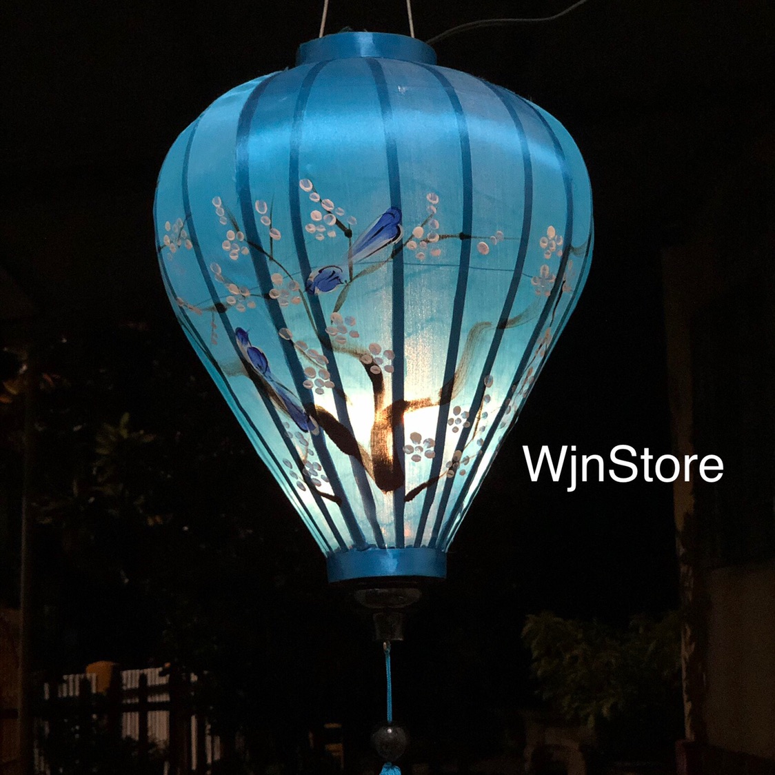 Đèn lồng Hội An (30cm -45cm ) vẽ thủ công