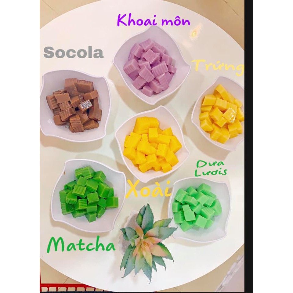 Bột Plan socola Barismate 1kg - Bột làm pudding trà sữa thơm ngon | Giá tốt