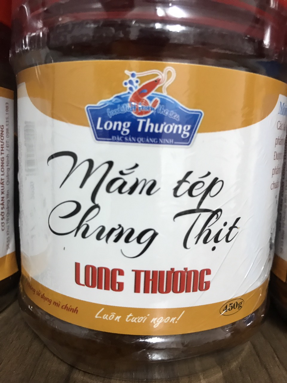 Mắm tép chưng thịt Long Thương - Quảng Ninh