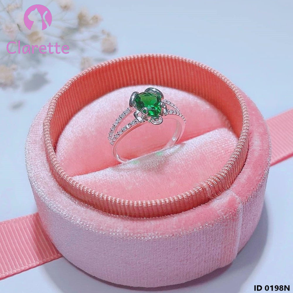 Nhẫn bạc hình cóc Clarette 0198N