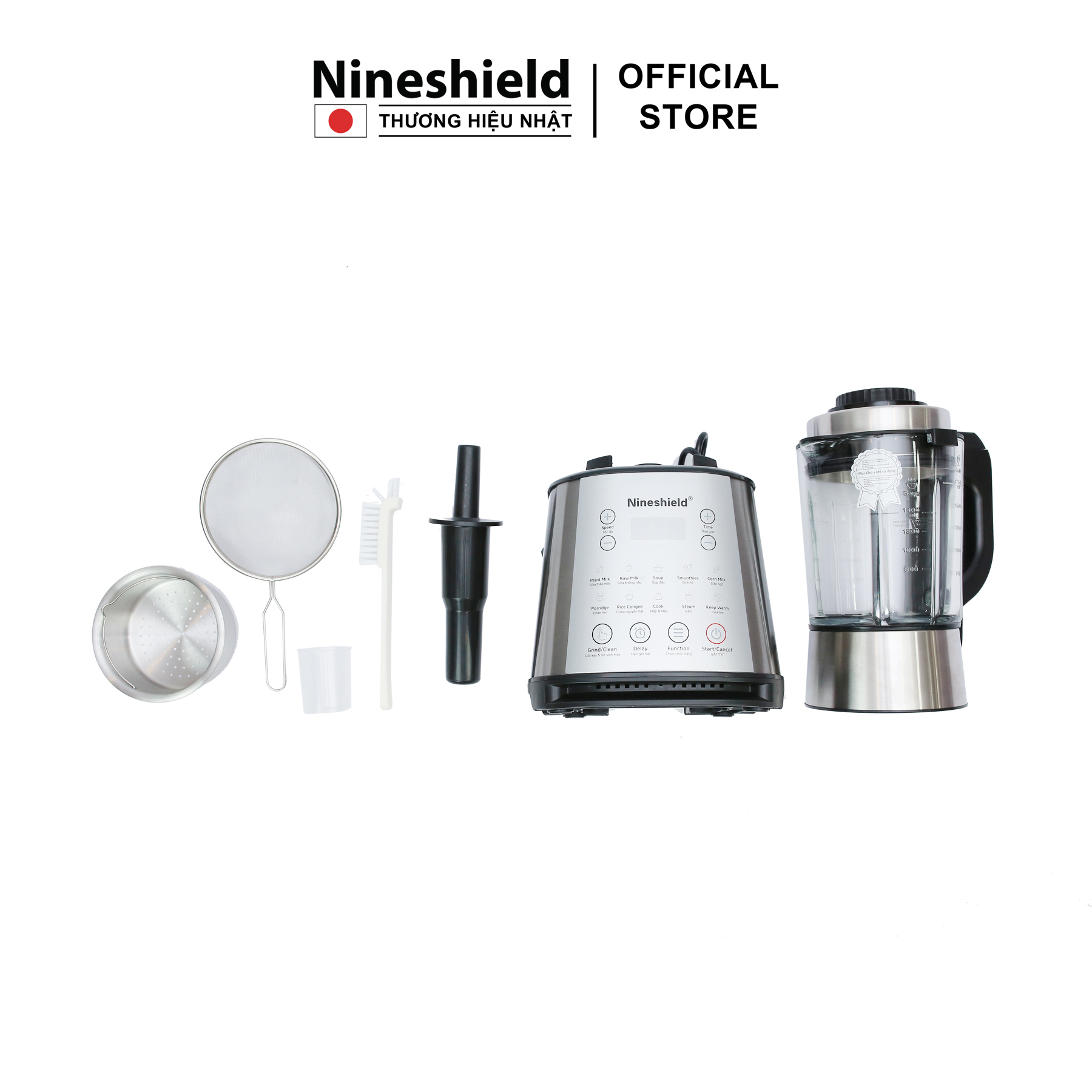 Máy nấu sữa hạt Nineshield KB505