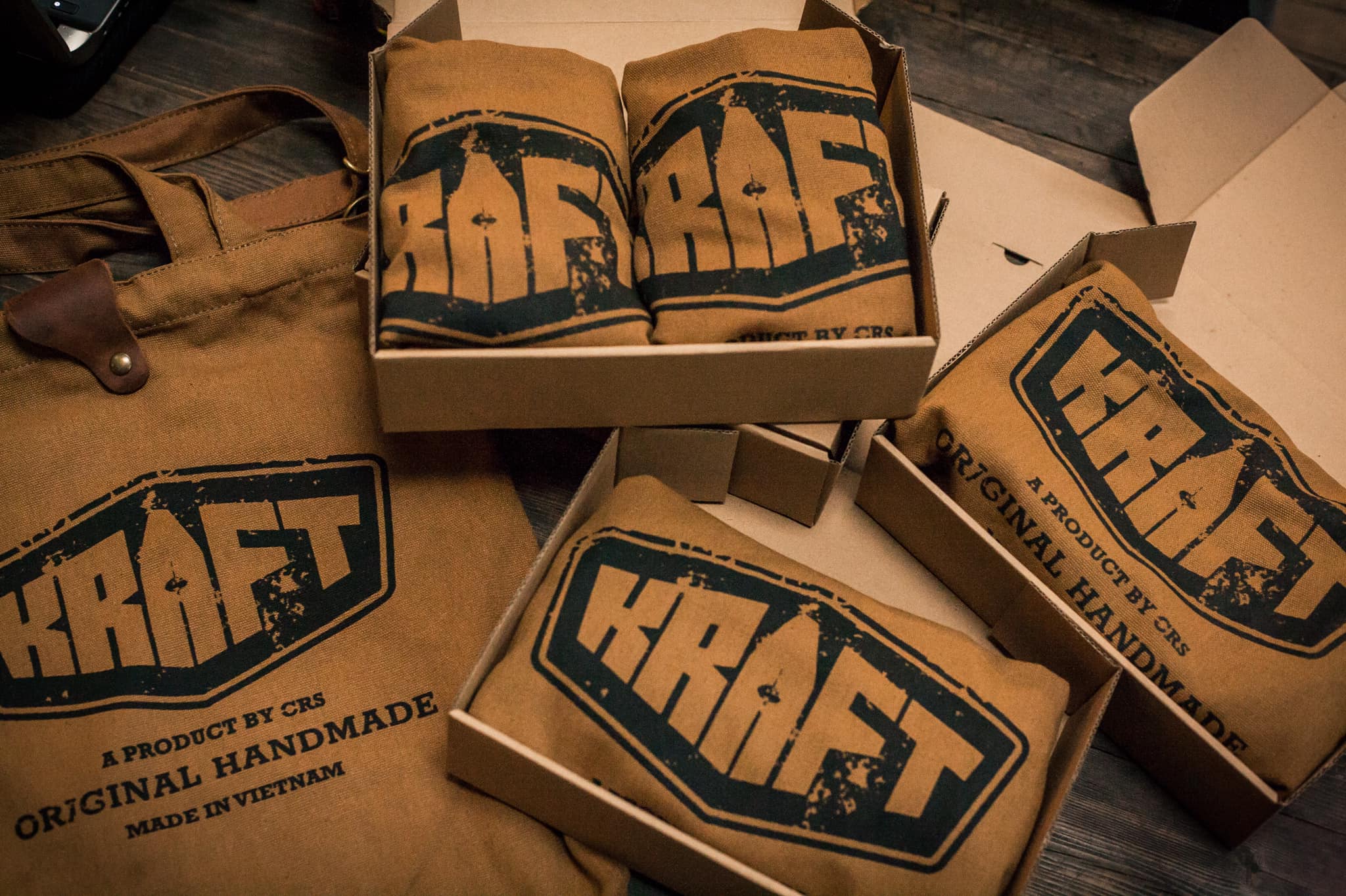 Tote KRAFT V2 - Túi Cavas KRAFT CAMPING