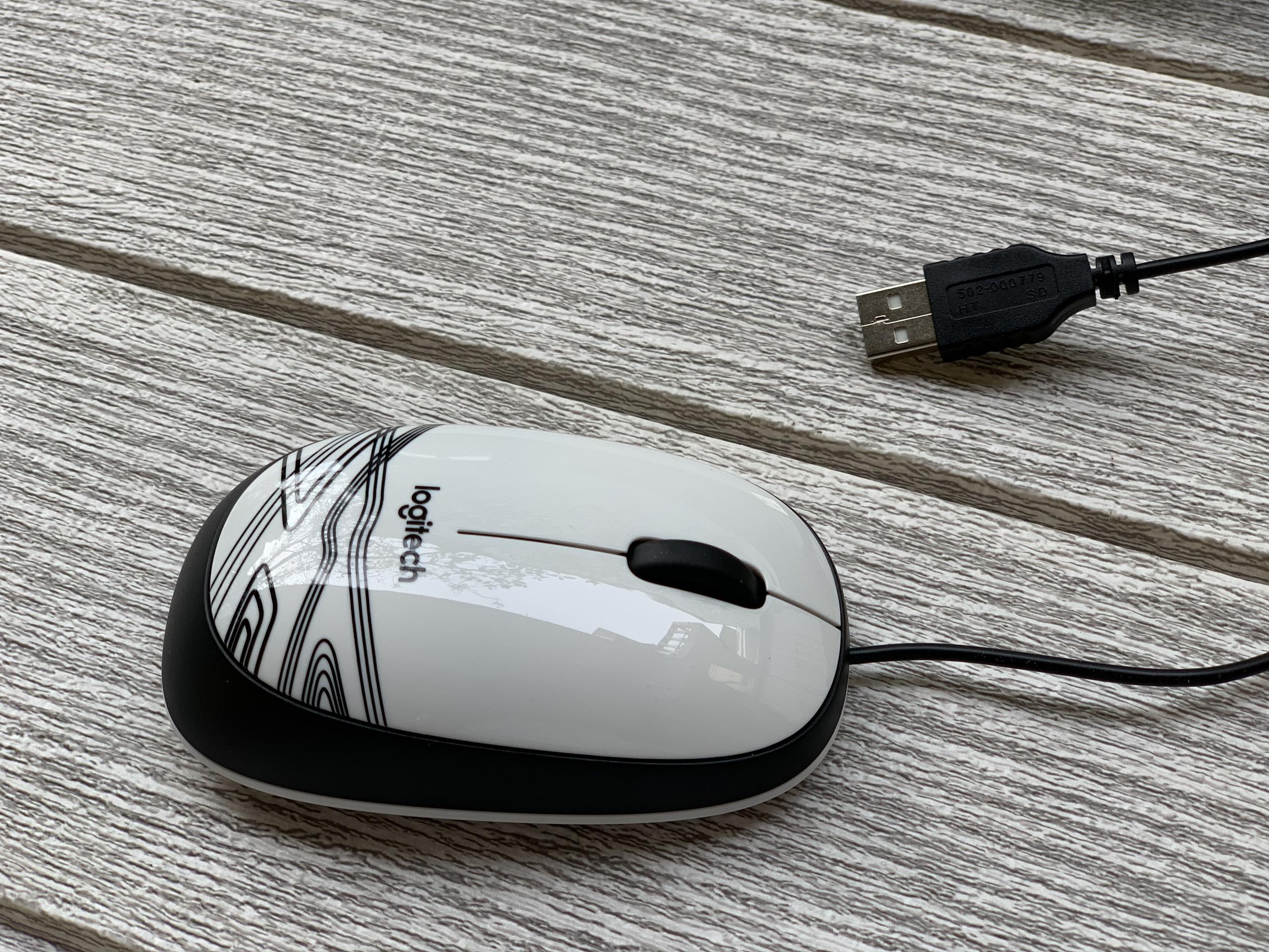 Chuột Logitech M105 Optical USB  White