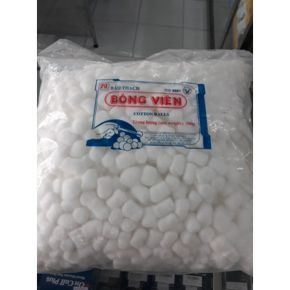 Bông gòn viên y tế 500gr Bảo Thạch