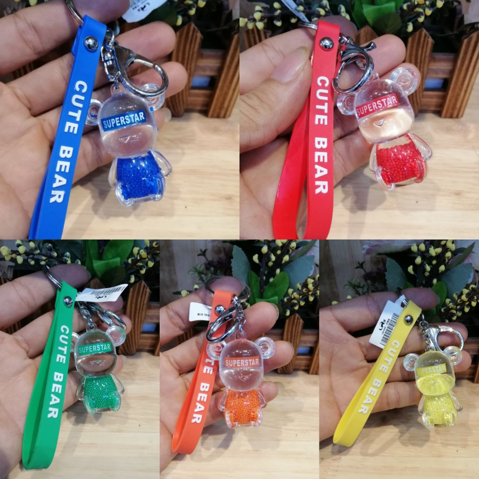 MÓC KHÓA NƯỚC MÔ HÌNH CON GẤU CUTE BEAR