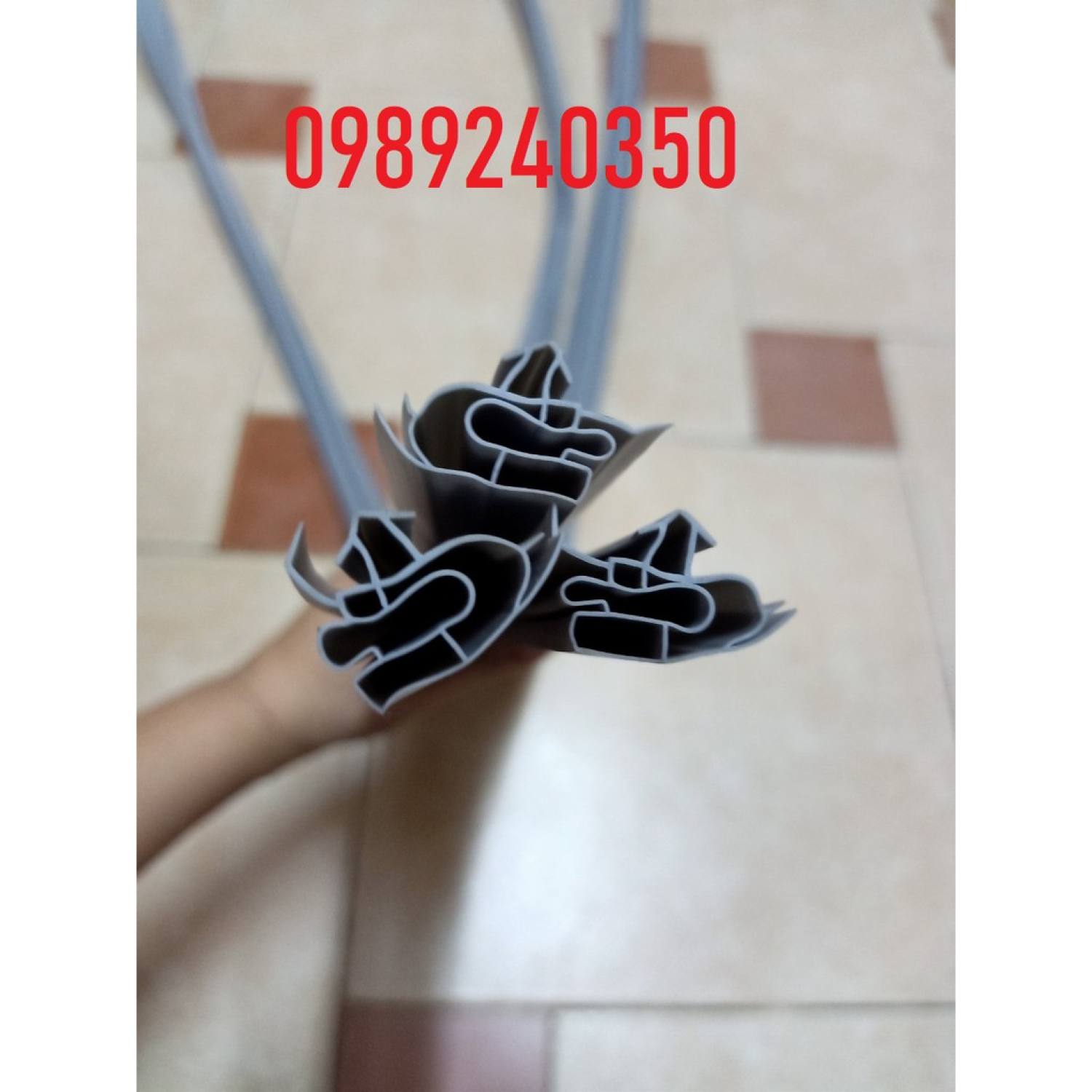 Gioăng gài, ron cài tủ lạnh kèm từ hút dài 1,8 m loại tốt