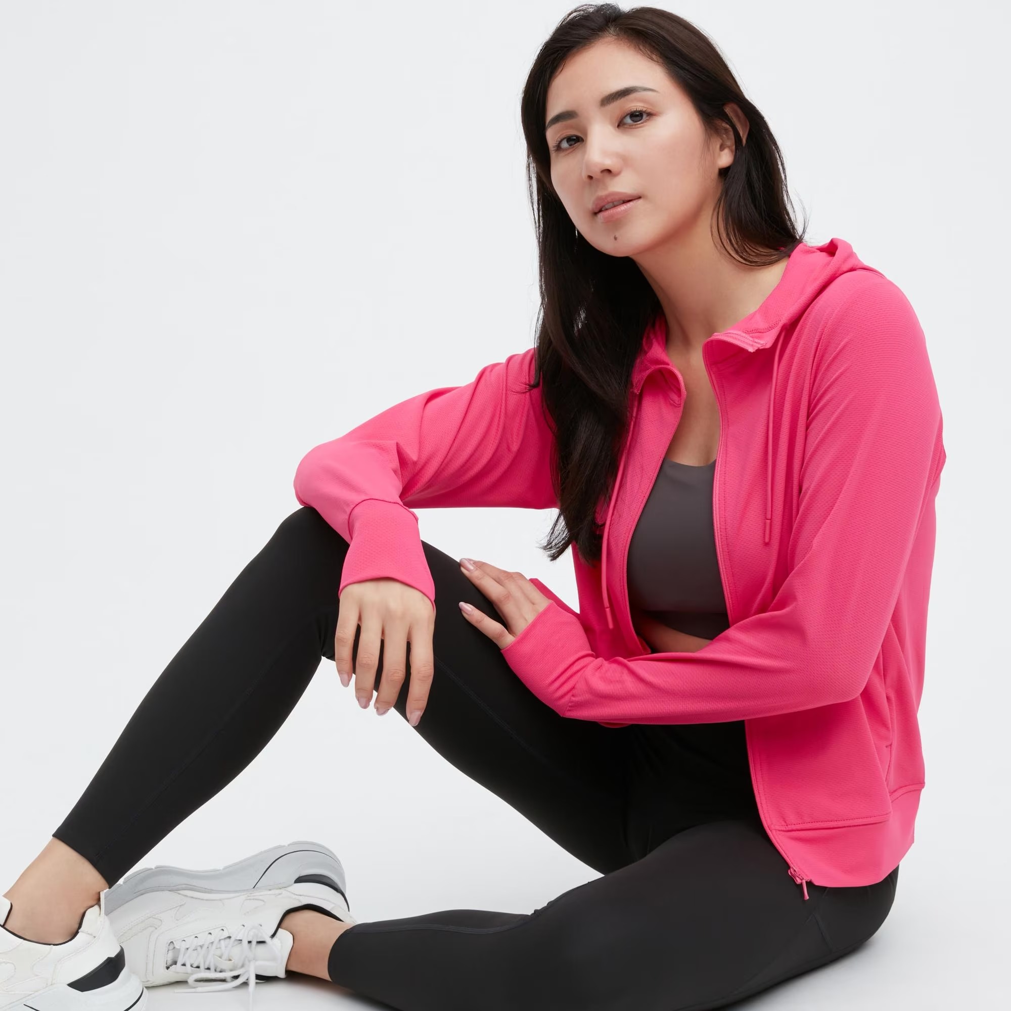 Áo chống nắng uv thun lạnh airism nữ uniqlo - nhật bản