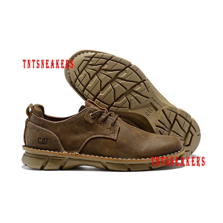 〓original caterpillar men work genuine leather boot shoes giày boot da đi mưa cho nam vn0707 630 131