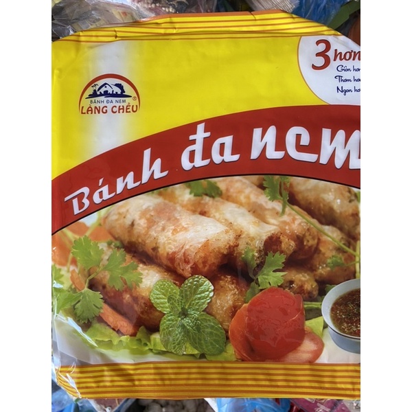 Bánh đa nem - vỏ bánh đa nem làng chều