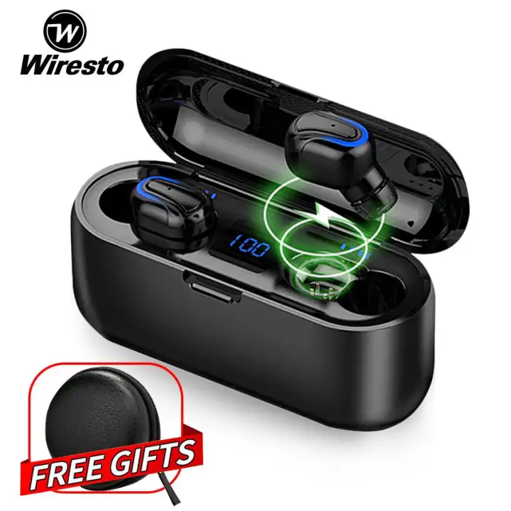 wiresto true wireless earbuds