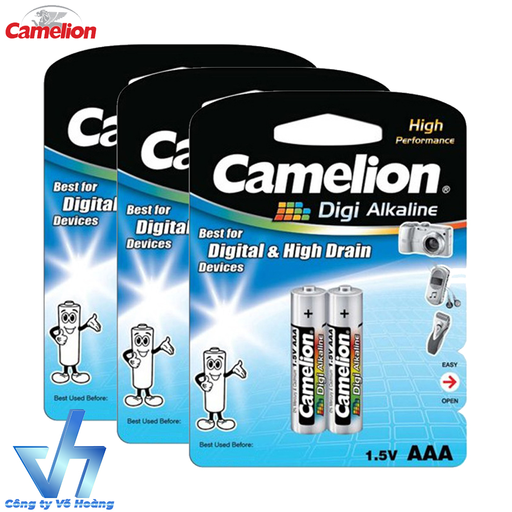 Bộ 6 pin AAA Camelion Alkaline Digi