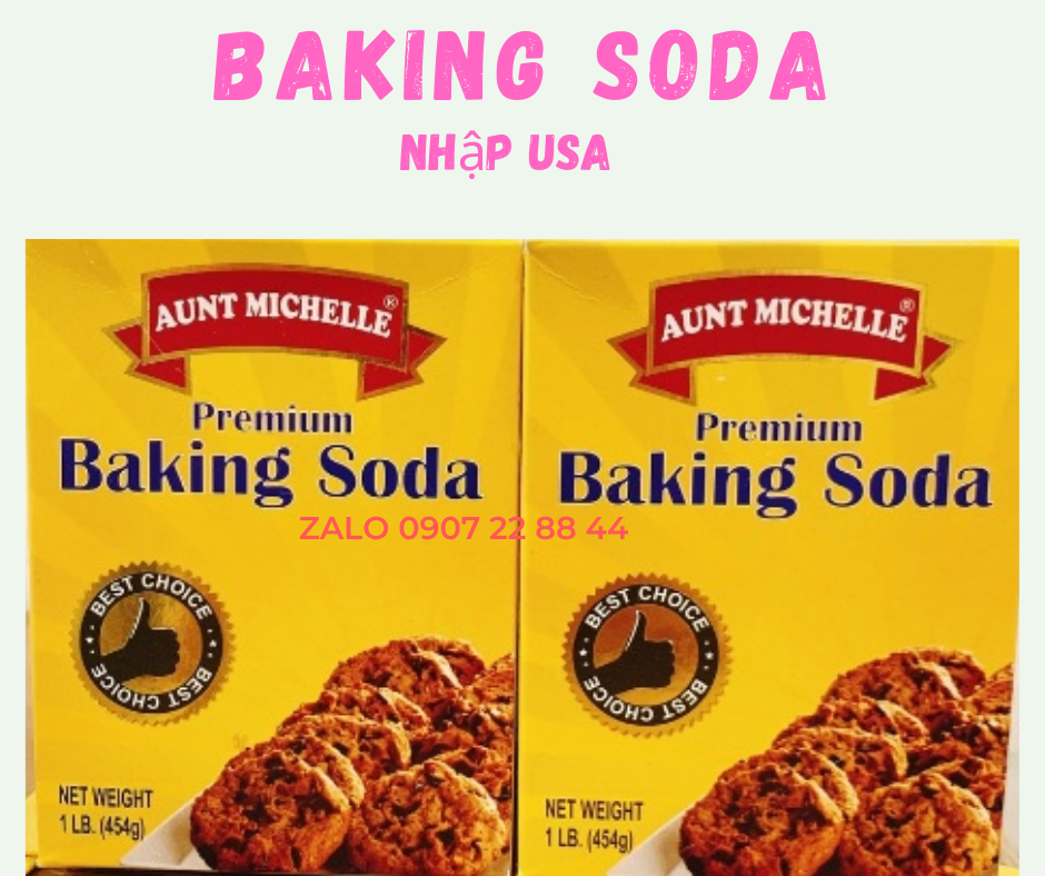 Bột Baking Soda 454g -Premium