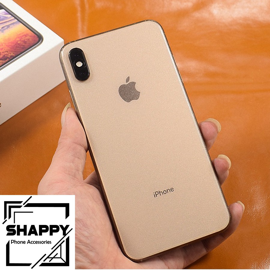 Skin Dán Nhám Mờ Full Viền Dành Cho Các Dòng IPhone [Shappy Shop]