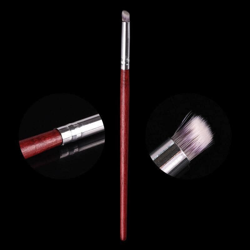 Cọ omber cán gỗ chăm sóc trang trí móng làm nail