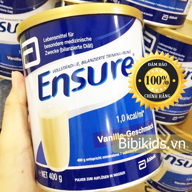 Sữa Ensure của Đức 400g Date mới