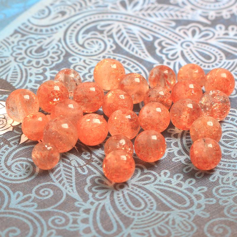 [FreeshipMAX] hạt đá mặt trời dùng làm sản phẩm handmade DIY 8mm