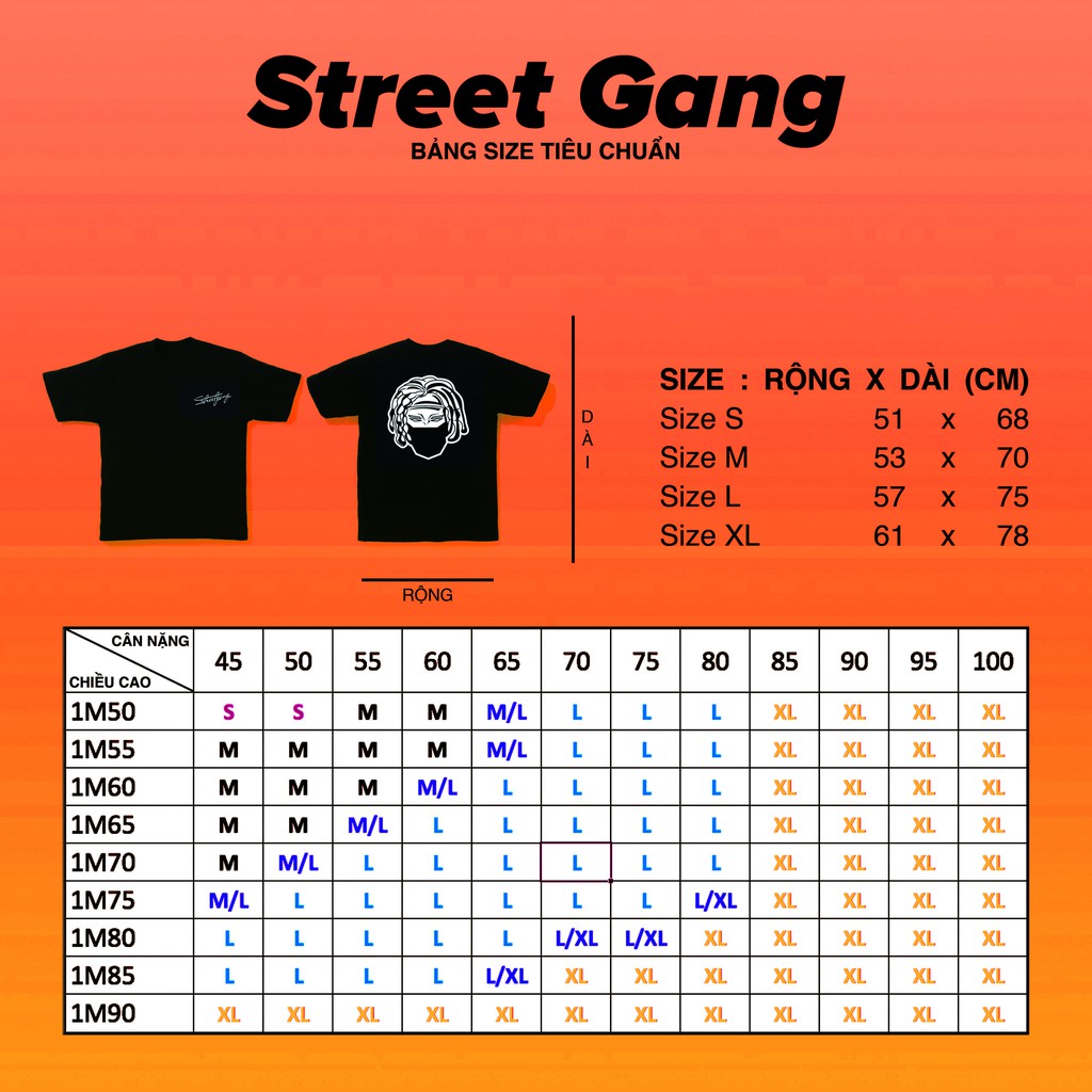 Áo thun Teddy - Đen - Street Gang