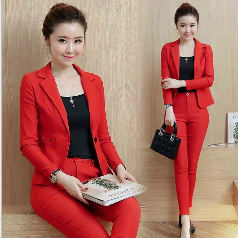 SÉT BỘ VEST 3 MÓN SANG SIÊU XINH