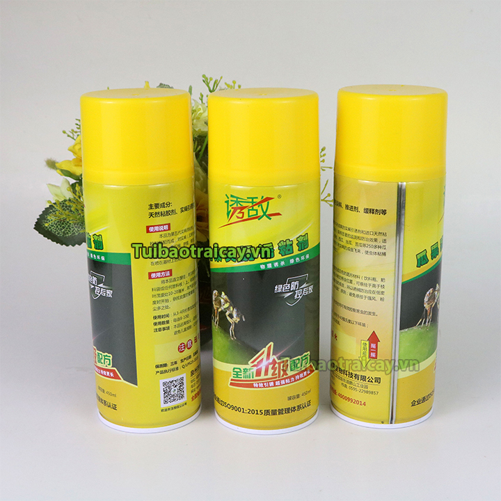 Chai xịt bẫy ruồi vàng 450ml