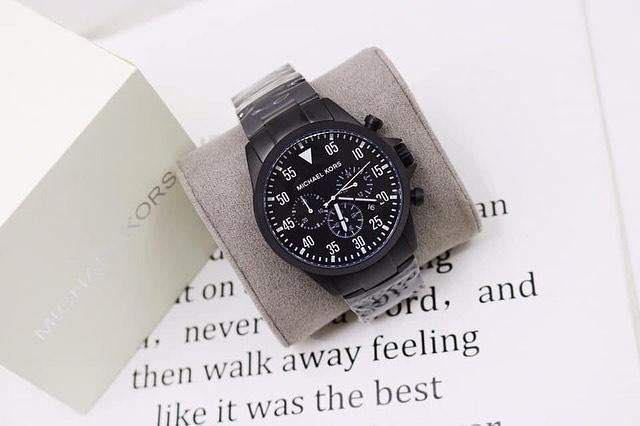 [HCM]Đồng Hồ Nam Michael Kors MK8414 Gage Black.