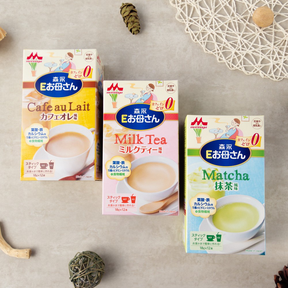 SỮA BẦU MORINAGA ĐỦ VỊ 216G