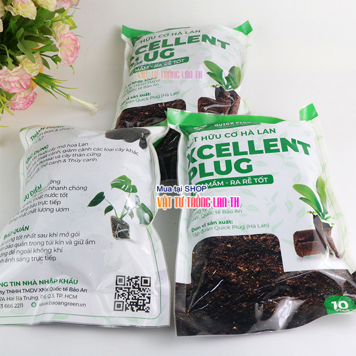 Mút hữu cơ Hà Lan XCELLENT PLUG ươm, kích rễ