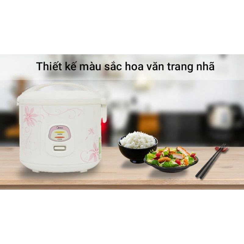 Nồi cơm điện Midea 1.8 lít MR-CM18SQ