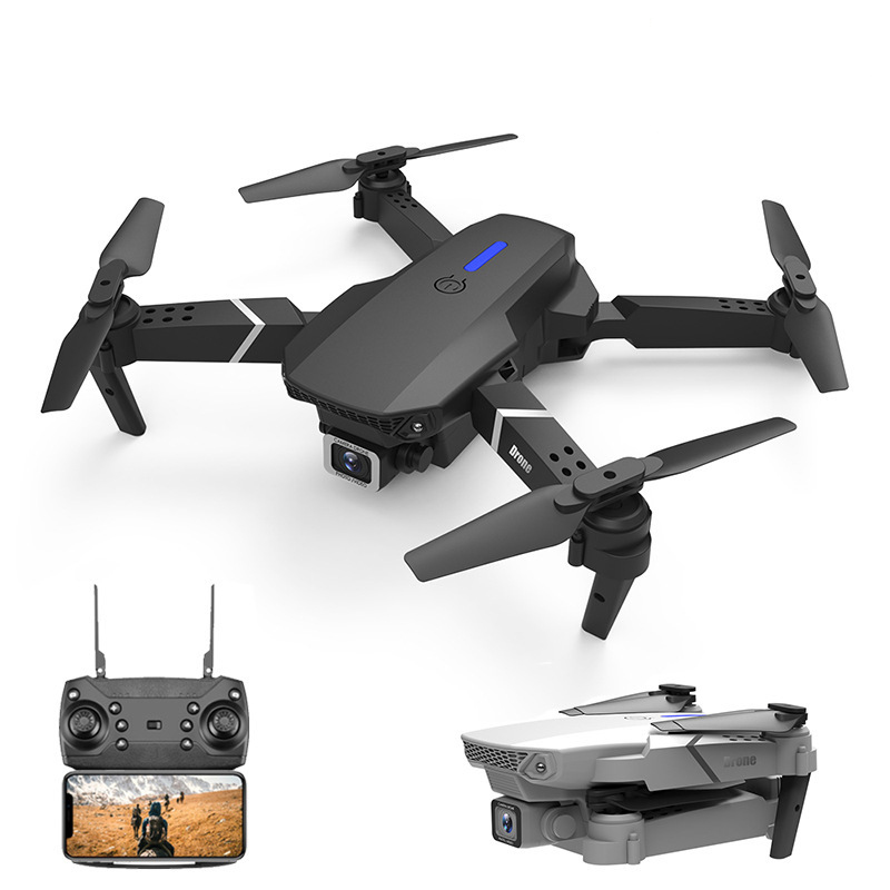 Flycam Mini Giá Rẻ E525 Siêu Xịn, Camera Kép 4K Siêu Nét
