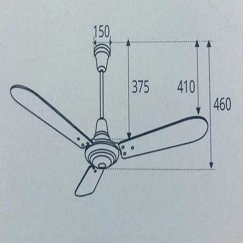 [HCM]Quạt trần Sinwa F611ORB 3 cánh gỗ