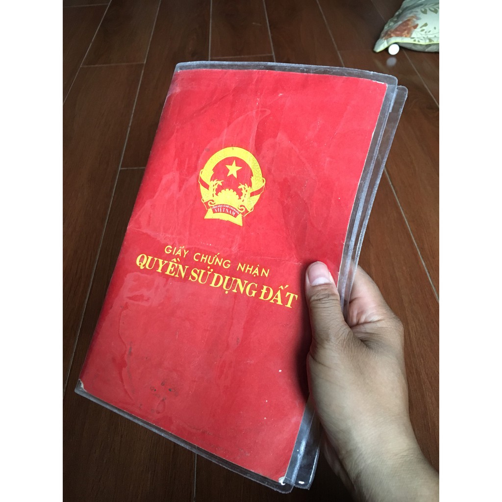 BAO BỌC SỔ HỒNG, SỔ ĐỎ, GIẤY TỜ NHÀ ĐẤT ( KHỔ A3 )