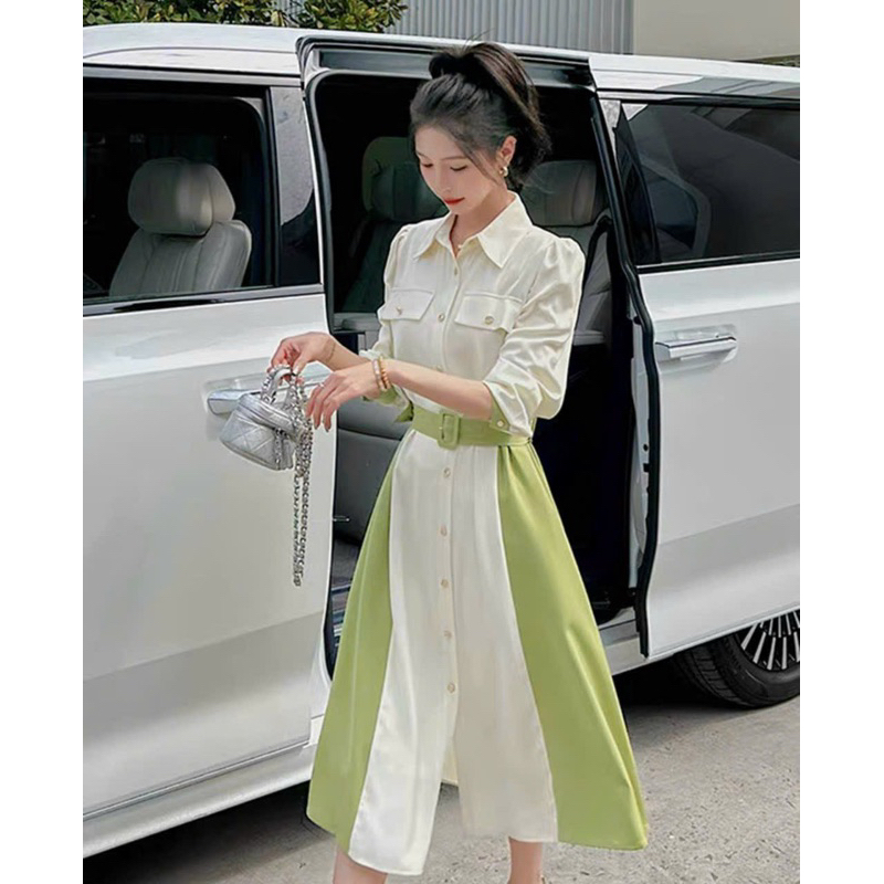 ĐẦM SƠ MI TÚI HỘP, PHỐI MÀU (có ảnh thật) MS166