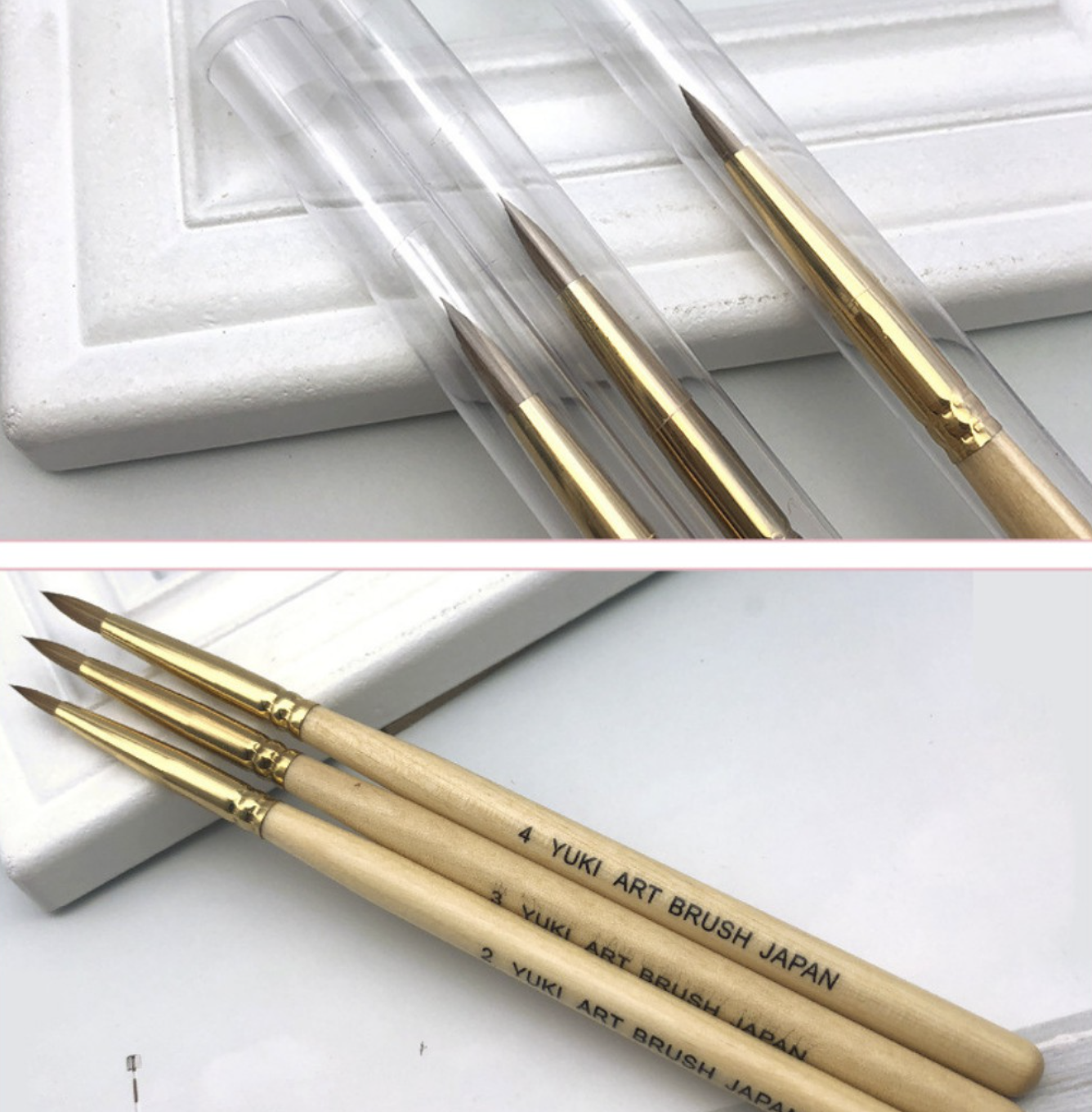 [HCM]NAIL Cọ hoa nổi YUKI số 2- số 3-Số 4 (nhật)