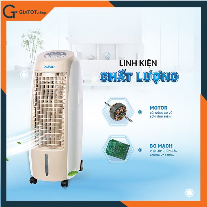 [Hàng mới 100%] Máy làm mát không khí Daikio 1500B