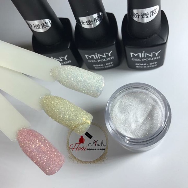 Nhũ kim cương Phụ kiện Nail