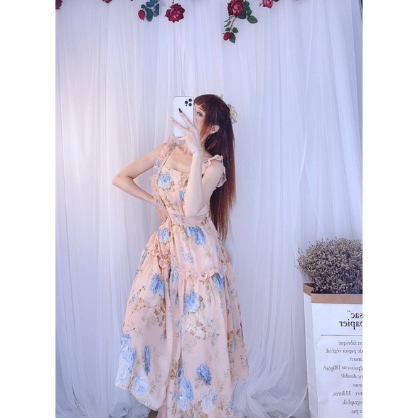 Đầm cánh tiên hoa nhí (hình thật+video)