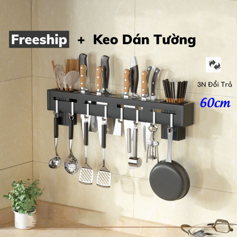 Giá cài dao thớt Kệ Cắm Dao Inox Giá Tốt Giá đựng DAO dán tường bằng inox 304, sơn tĩnh điện Kệ để dao giá tốt, bền đẹp, giao siêu tốc Kệ cài dao thớt inox 304 - Giá dắt dao