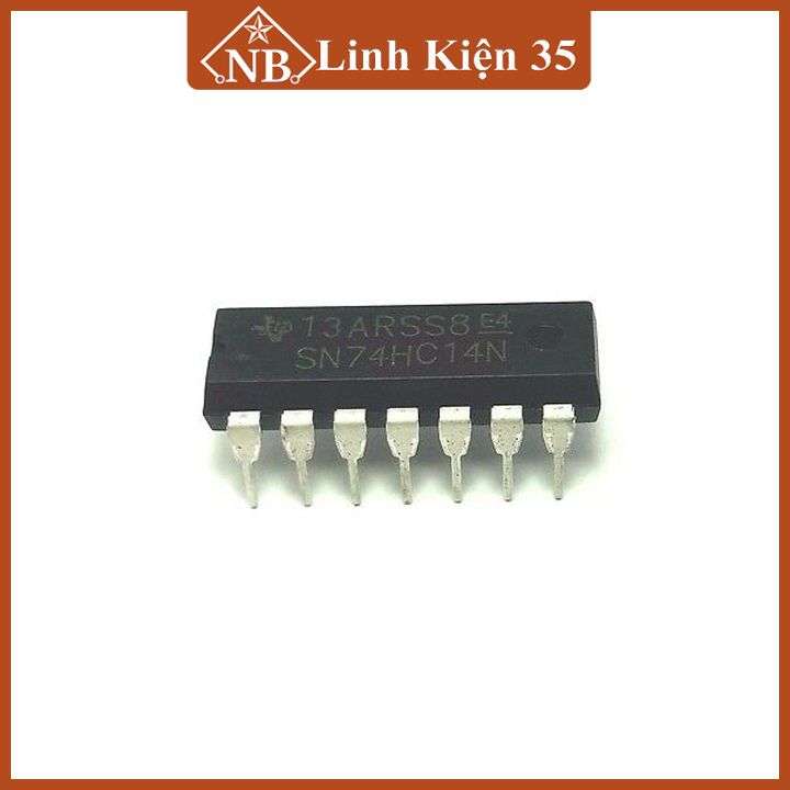 IC 74HC14 DIP14 Hex Inverter Schmitt Trigger - ic chuyển mạch trigger