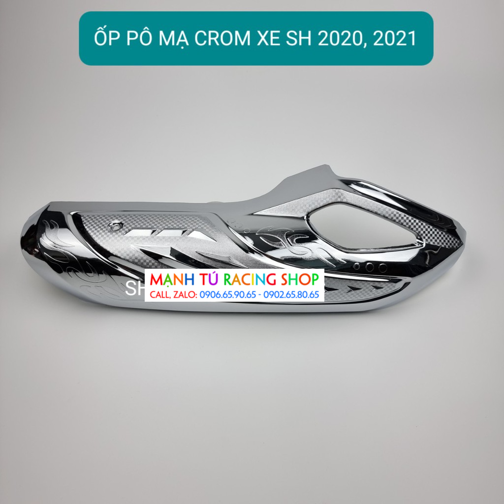 Ốp pô mạ crom xe sh 2020 - mt 2022