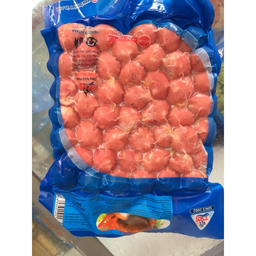 Xúc xích hồ lô tân việt sin 500gr(giao tphcm)