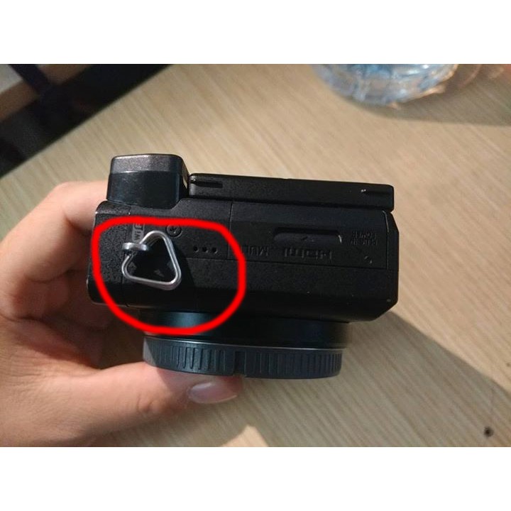 Khoen tam giác dùng cho dây đeo máy ảnh